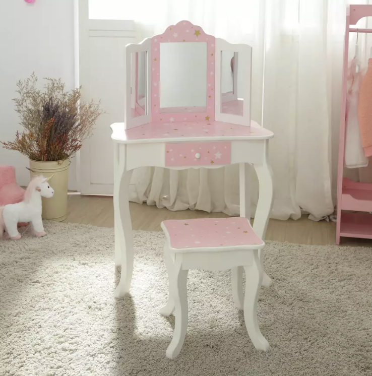 amelia kids dressing table